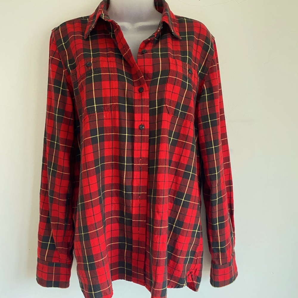 Vintage Ralph Lauren Classic Red Plaid Shirt